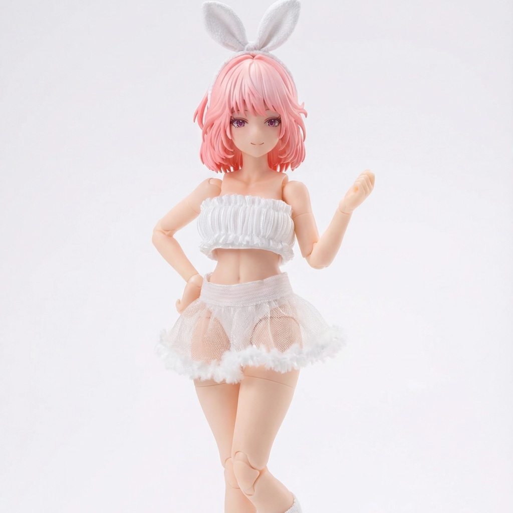 1/12　ホワイトフリル セットアップ　アイリン　スネイルシェル