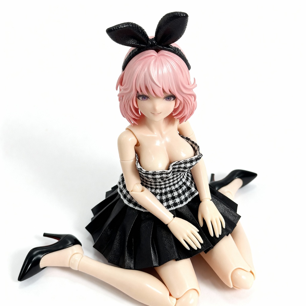 1/12　ベアトップ＆ミニスカートセット　アイリン　スネイルシェル
