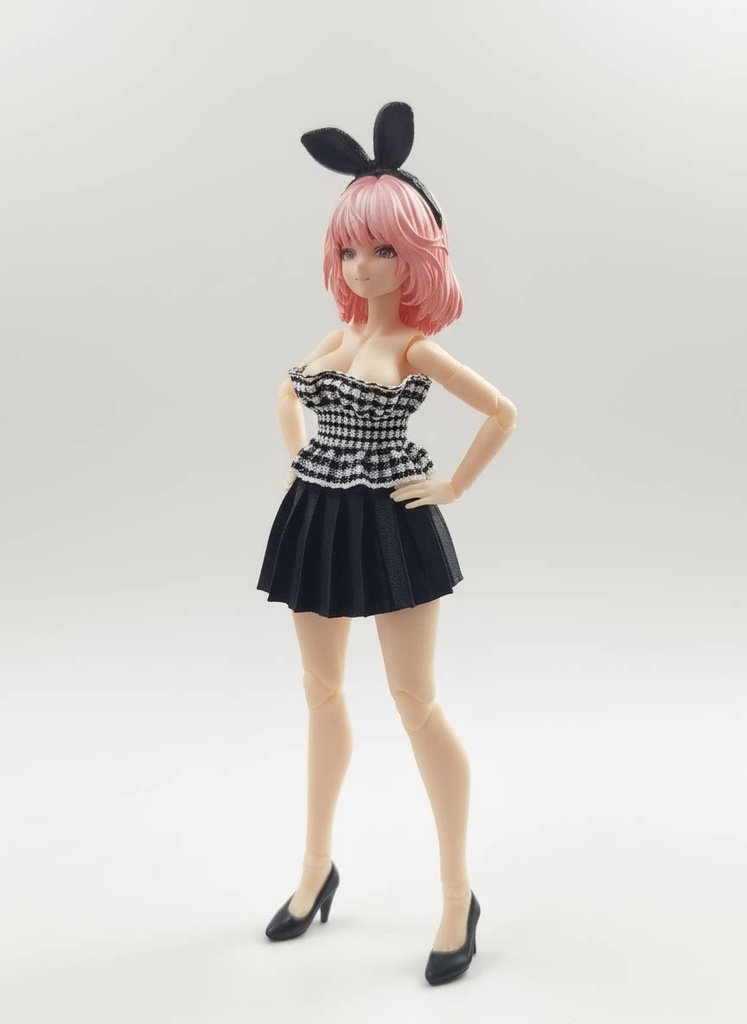 1/12 ベアトップ&ミニスカートセット アイリン スネイルシェル