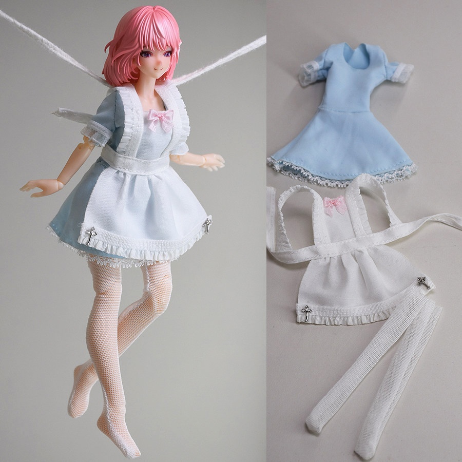 1/12ドール服 メイド服 3点セット 勝利の女神:NIKKE 蝸之殻 SNAIL SHELL スネイルシェル