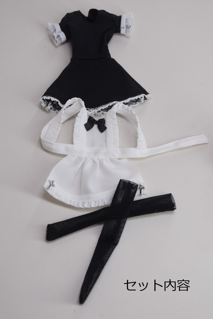 1/12ドール服 メイド服 3点セット 勝利の女神:NIKKE 蝸之殻 SNAIL SHELL スネイルシェル