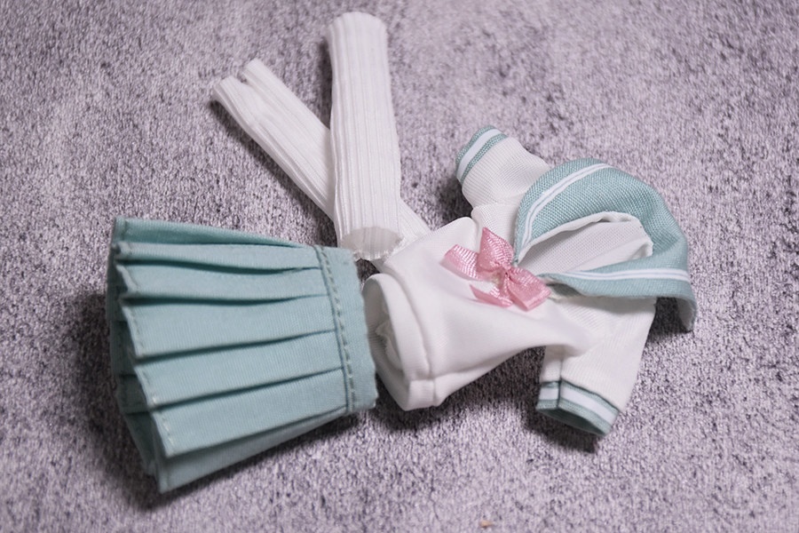 1/12ドール服 セーラー服 3点セット 勝利の女神:NIKKE 蝸之殻 SNAIL SHELL スネイルシェル