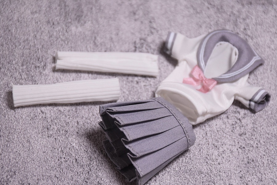 1/12ドール服 セーラー服 3点セット 勝利の女神:NIKKE 蝸之殻 SNAIL SHELL スネイルシェル