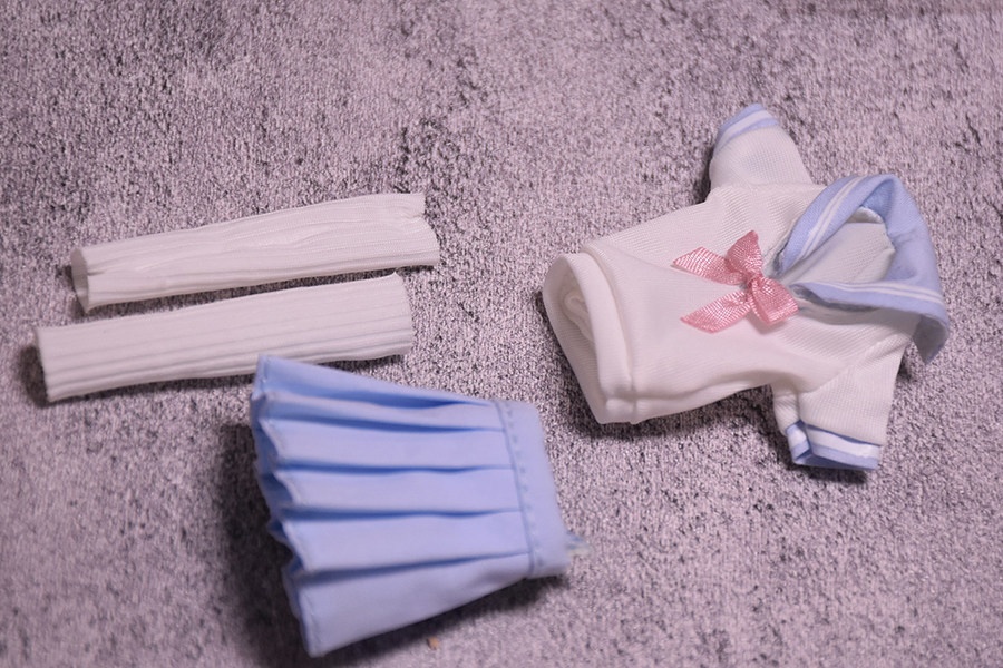 1/12ドール服 セーラー服 3点セット 勝利の女神:NIKKE 蝸之殻 SNAIL SHELL スネイルシェル