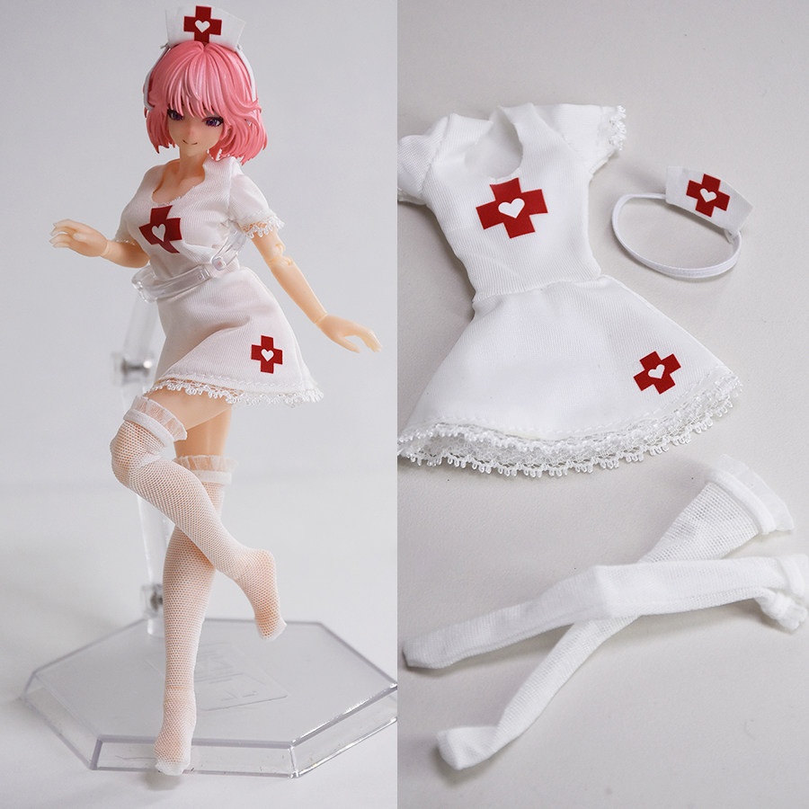 1/12 ナース服 アイリン 3点セット スネイルシェル 1/12ドール服 勝利の女神:NIKKE 蝸之殻 SNAIL SHELL スネイルシェル