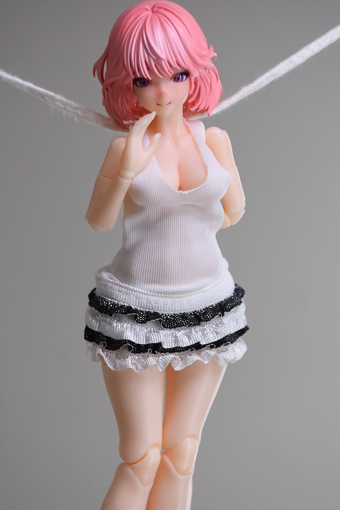 1/12 ティアードミニワンピース アイリン スネイルシェル 1/12ドール服 勝利の女神:NIKKE 蝸之殻 SNAIL SHELL モダニア:ファースト・アフェクション