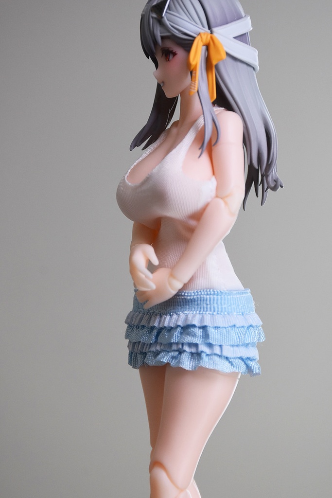 1/12 ティアードミニワンピース アイリン スネイルシェル 1/12ドール服 勝利の女神:NIKKE 蝸之殻 SNAIL SHELL モダニア:ファースト・アフェクション