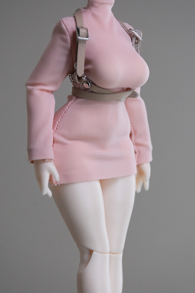 1/12 1/10 1/8 胸元カットアウト ボディコンミニワンピース