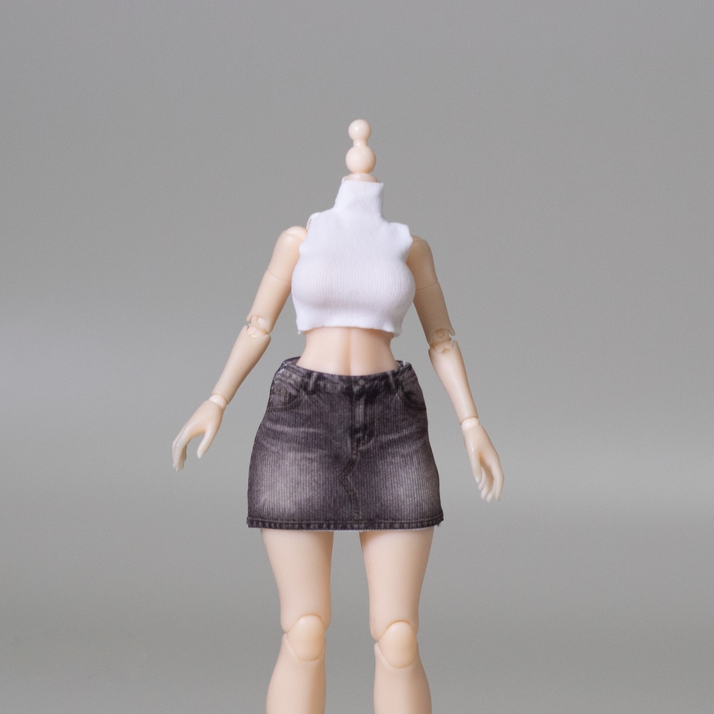 1/12 タンクトップ+ショートスカート 上下セット