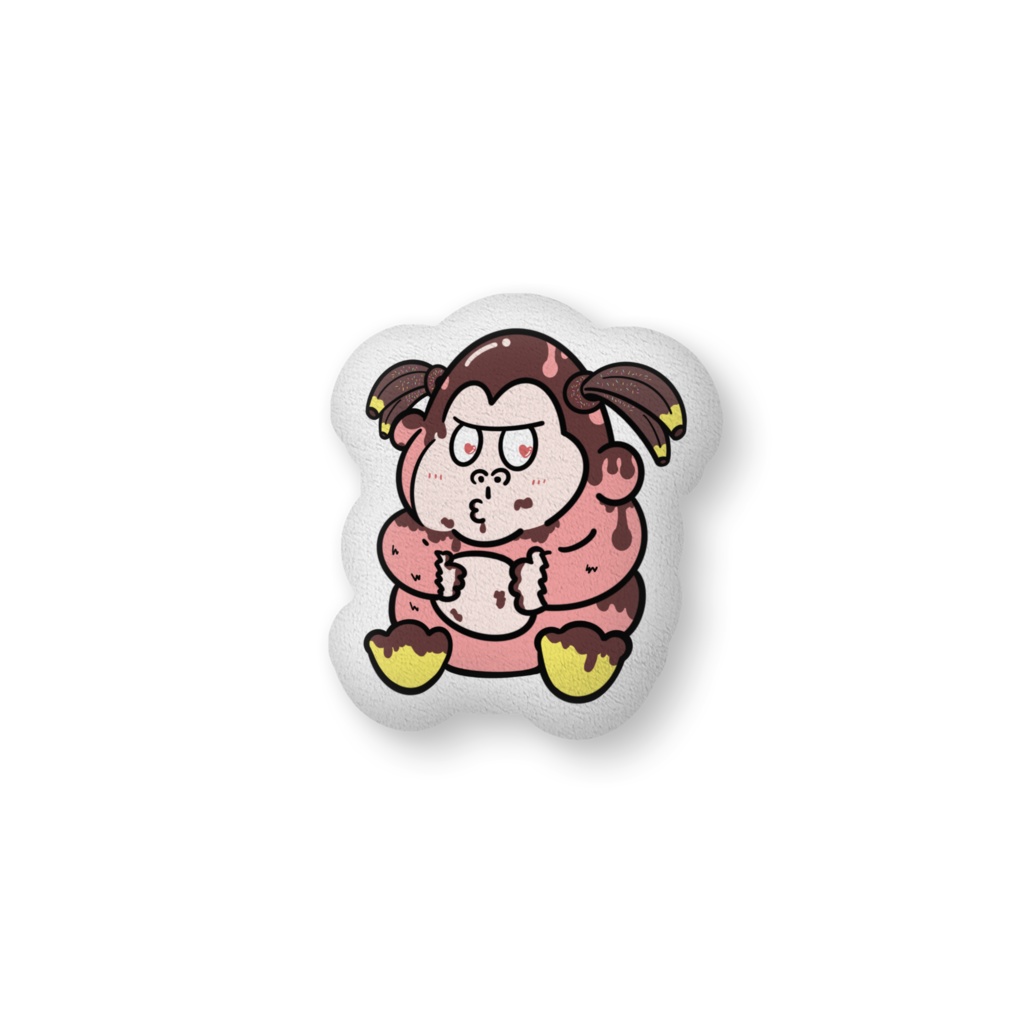 チョコバナナごりぺんクッション