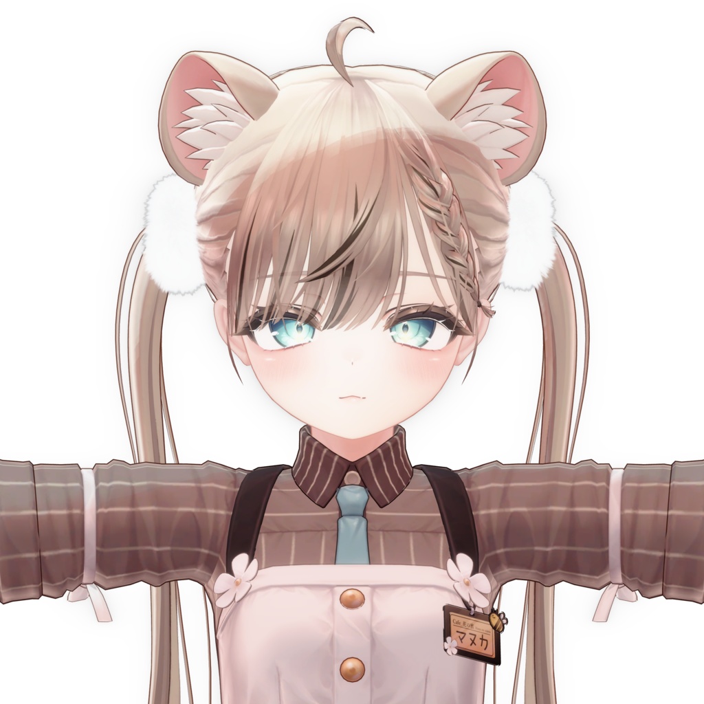 【無料】ふわふわぽんぽんヘアアクセ