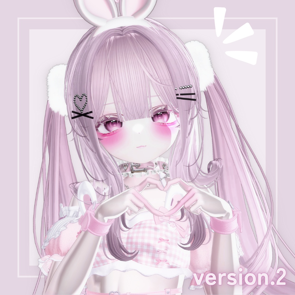 【無料】ふわふわぽんぽんヘアアクセ