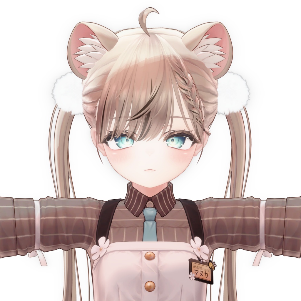 【無料】ふわふわぽんぽんヘアアクセ