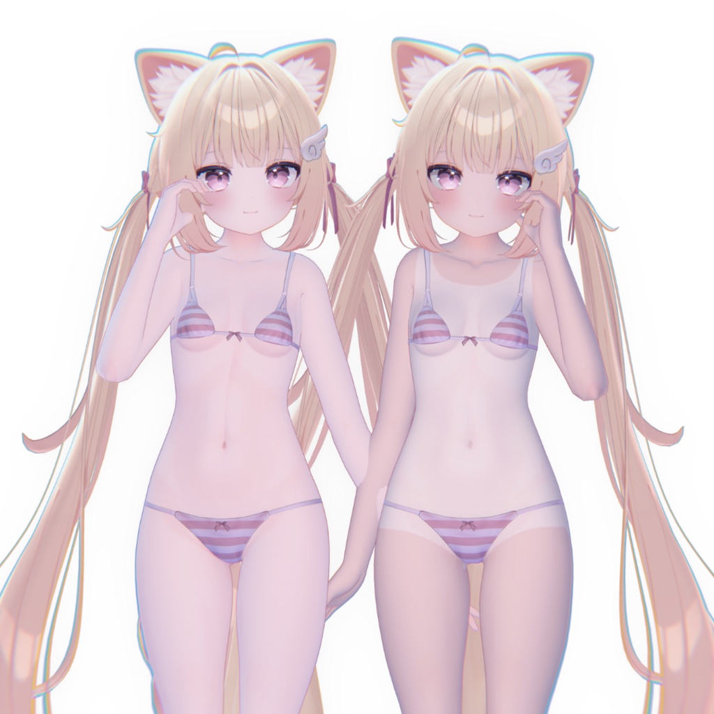 【無料】シフォンちゃん専用スク水日焼けテクスチャ