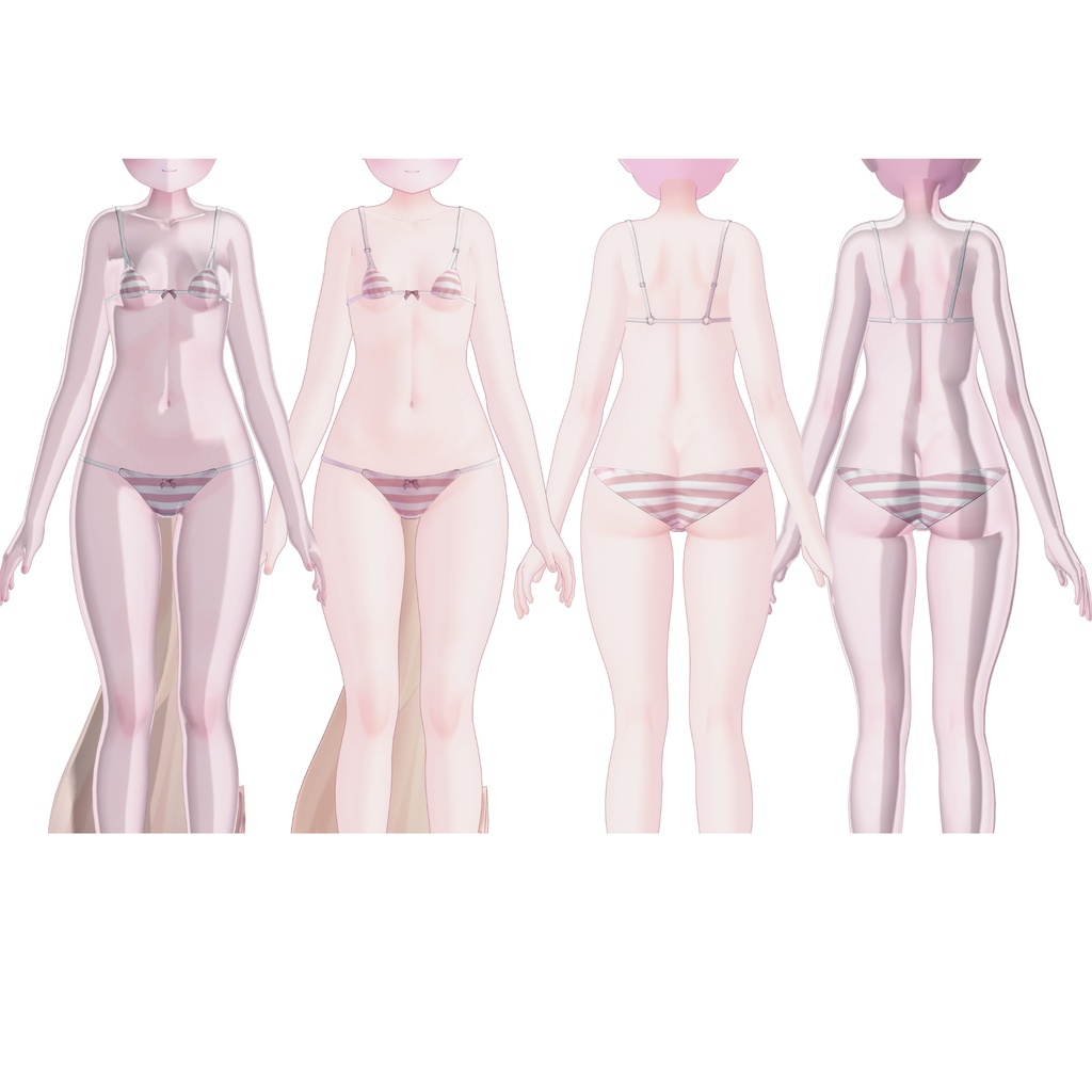 【7アバター対応/汎用】liltoon material settings !!