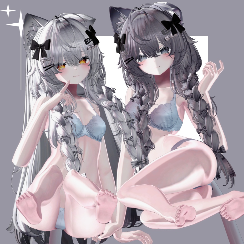 【7アバター対応/汎用】liltoon material settings !!