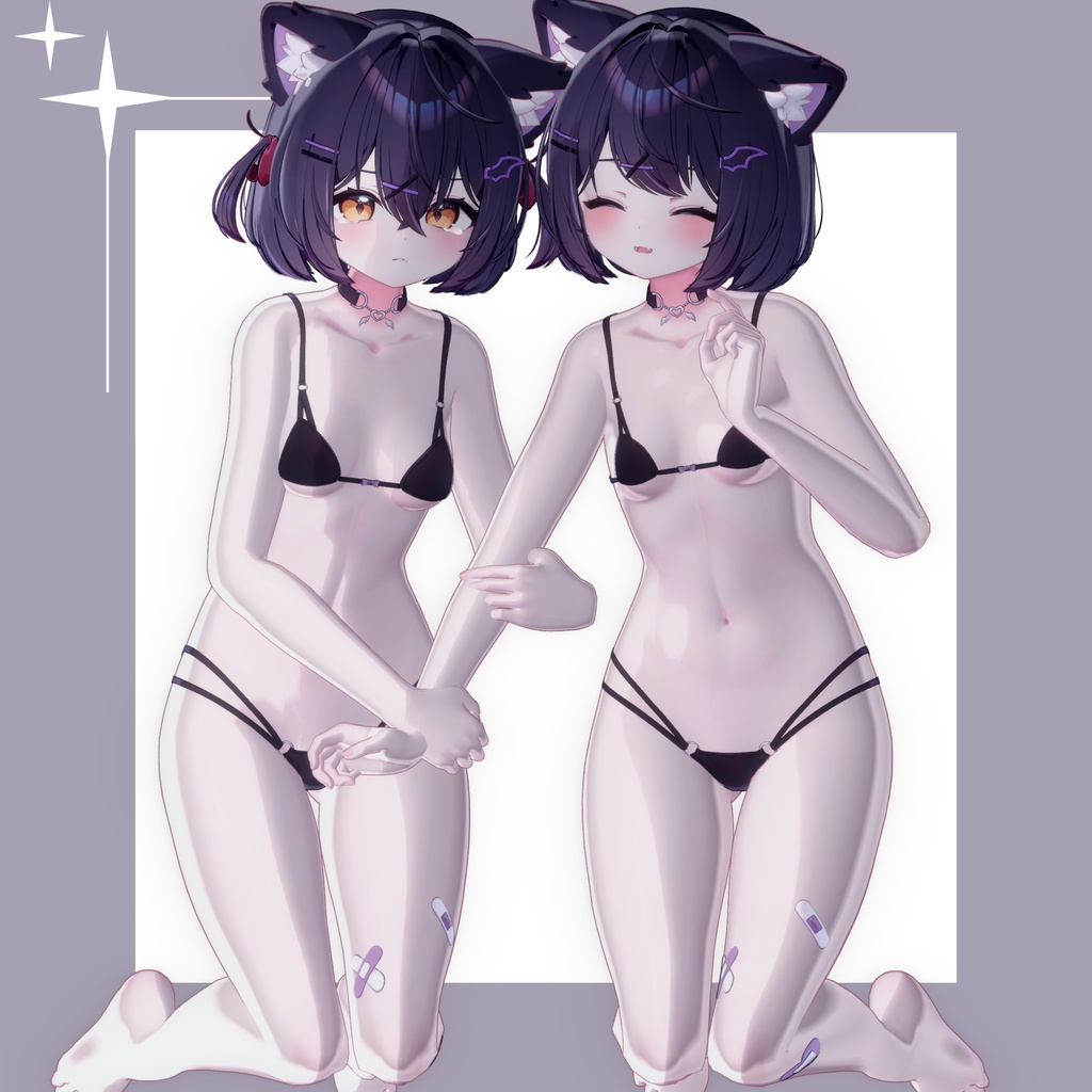 【7アバター対応/汎用】liltoon material settings !!