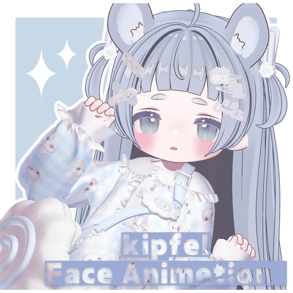 【kipfel/キプフェル】ぽやぽやハムちゃん表情セット face animation21+9！