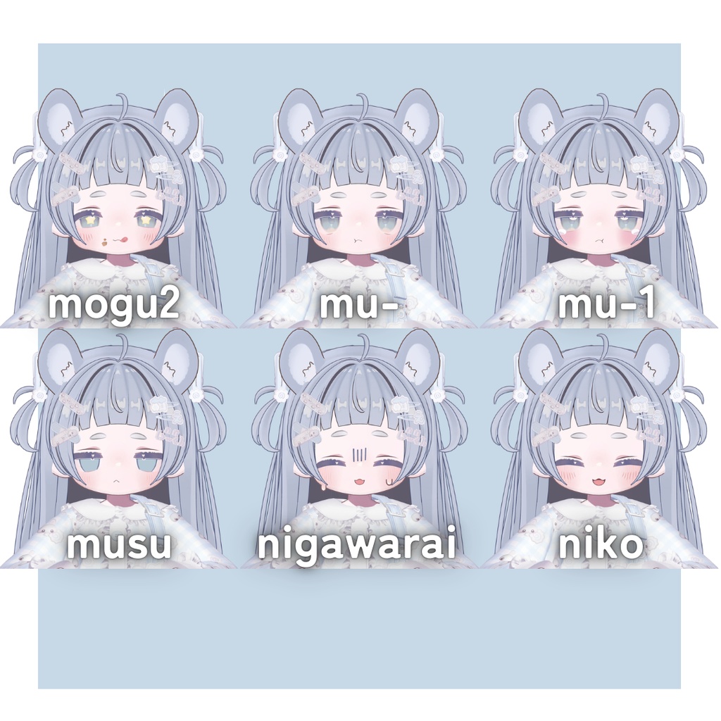 【kipfel/キプフェル】ぽやぽやハムちゃん表情セット face animation21+9!