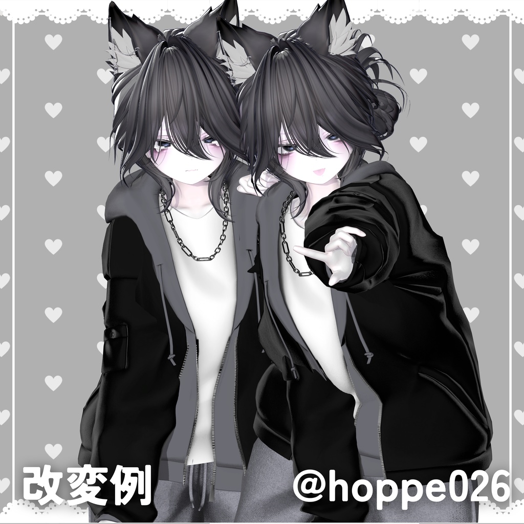 【Milfy専用】ミルフィくん化BlendShapes/表情アニメーションセット