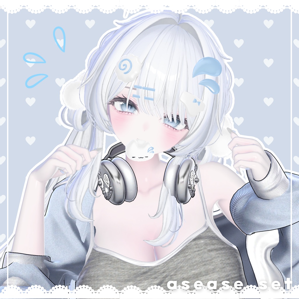 【SALE!!】ぷんぷん&あせあせ アクセサリーセット!