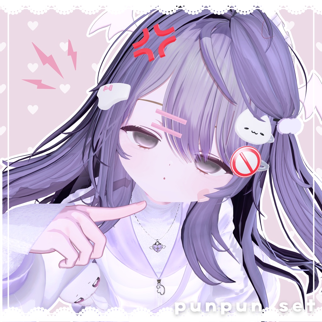 【SALE!!】ぷんぷん&あせあせ アクセサリーセット!