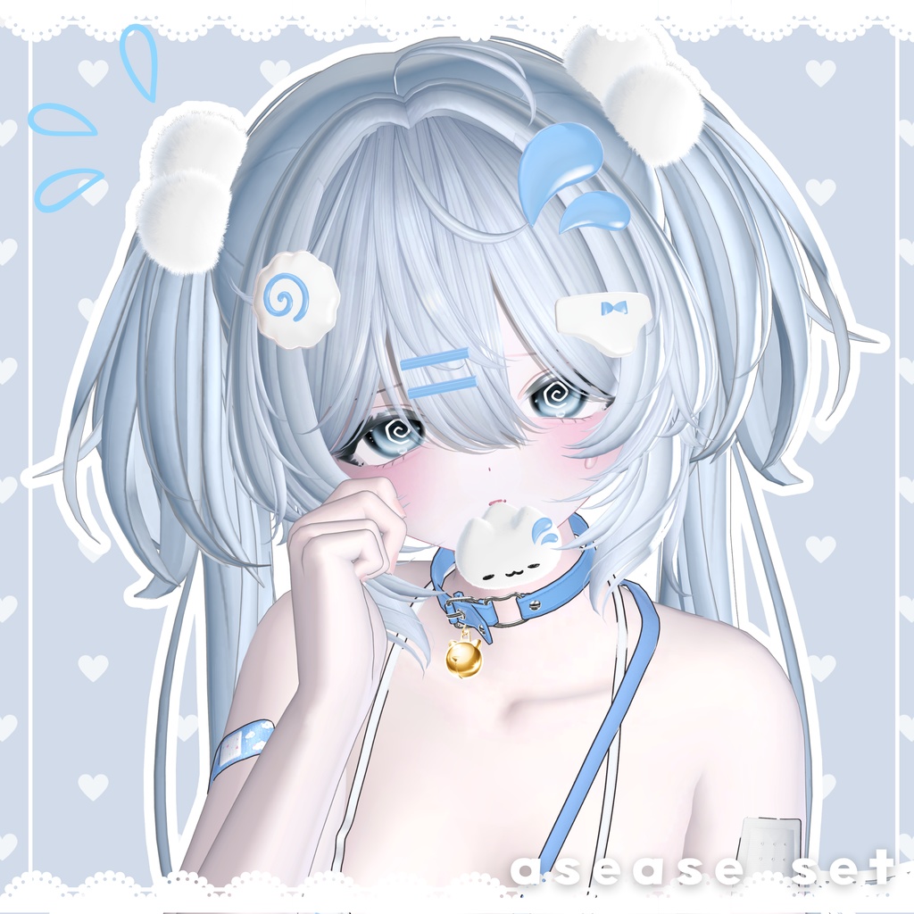 【SALE!!】ぷんぷん&あせあせ アクセサリーセット!