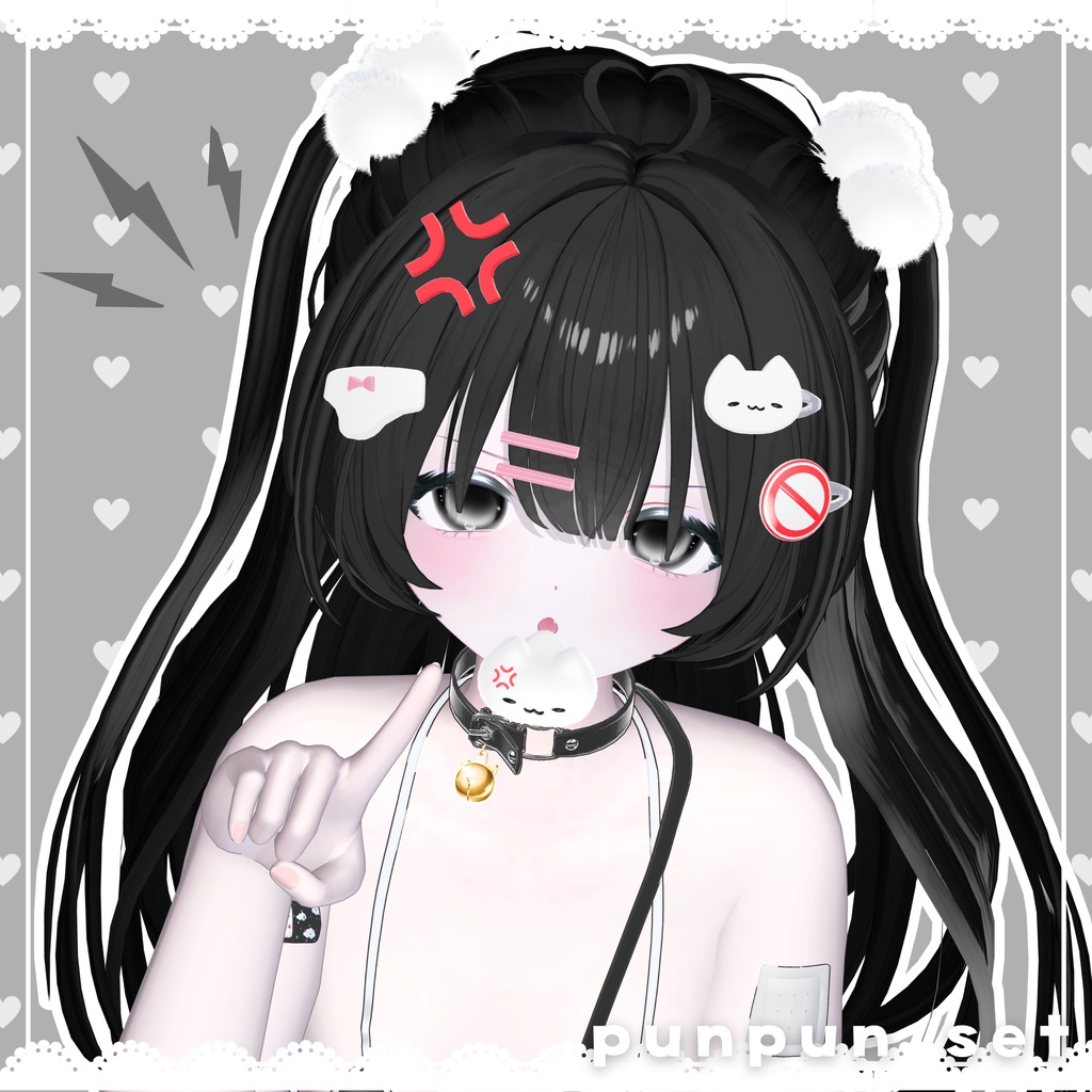 【SALE!!】ぷんぷん&あせあせ アクセサリーセット!