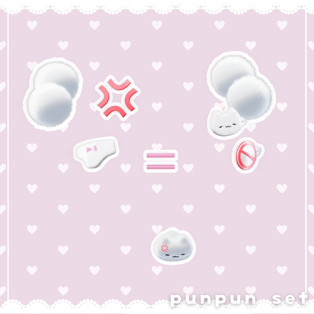 【SALE!!】ぷんぷん&あせあせ アクセサリーセット!