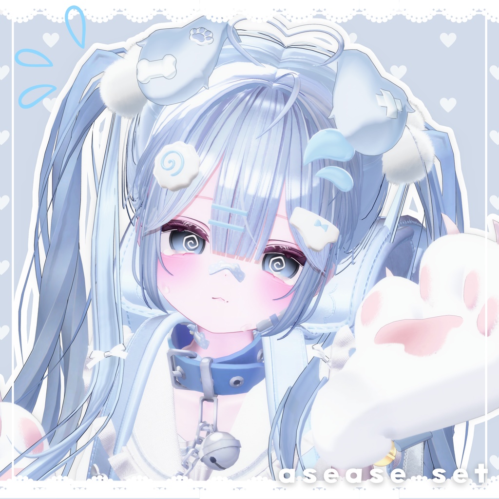 【SALE!!】ぷんぷん&あせあせ アクセサリーセット!