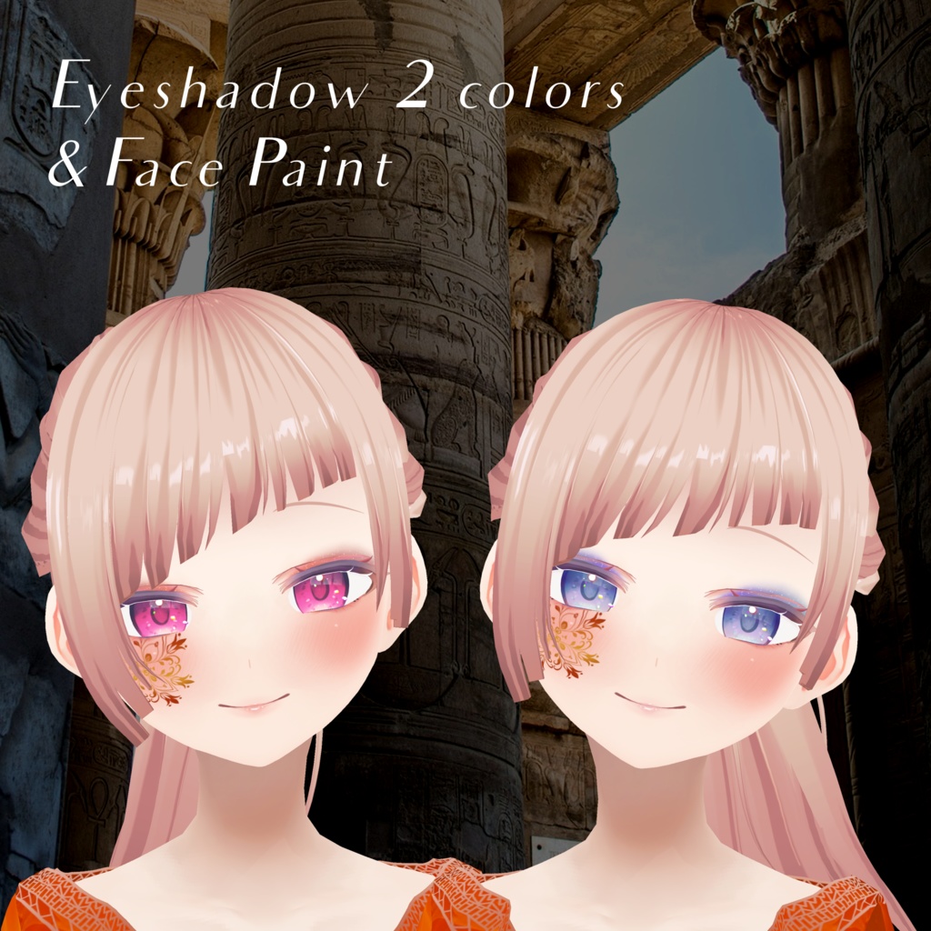 Vroid【無料/Free】Ethnic Accessory Set