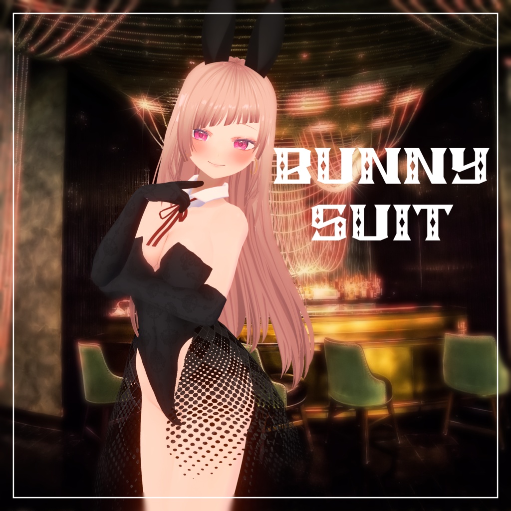 【Vroid Free】Bunny Suit