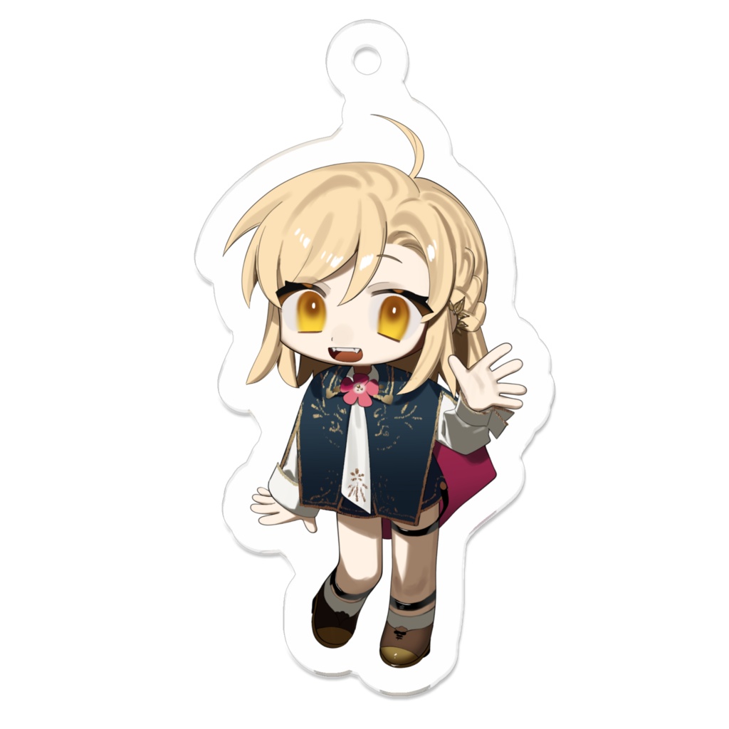 衝羽根ロア｜アクリルキーホルダー