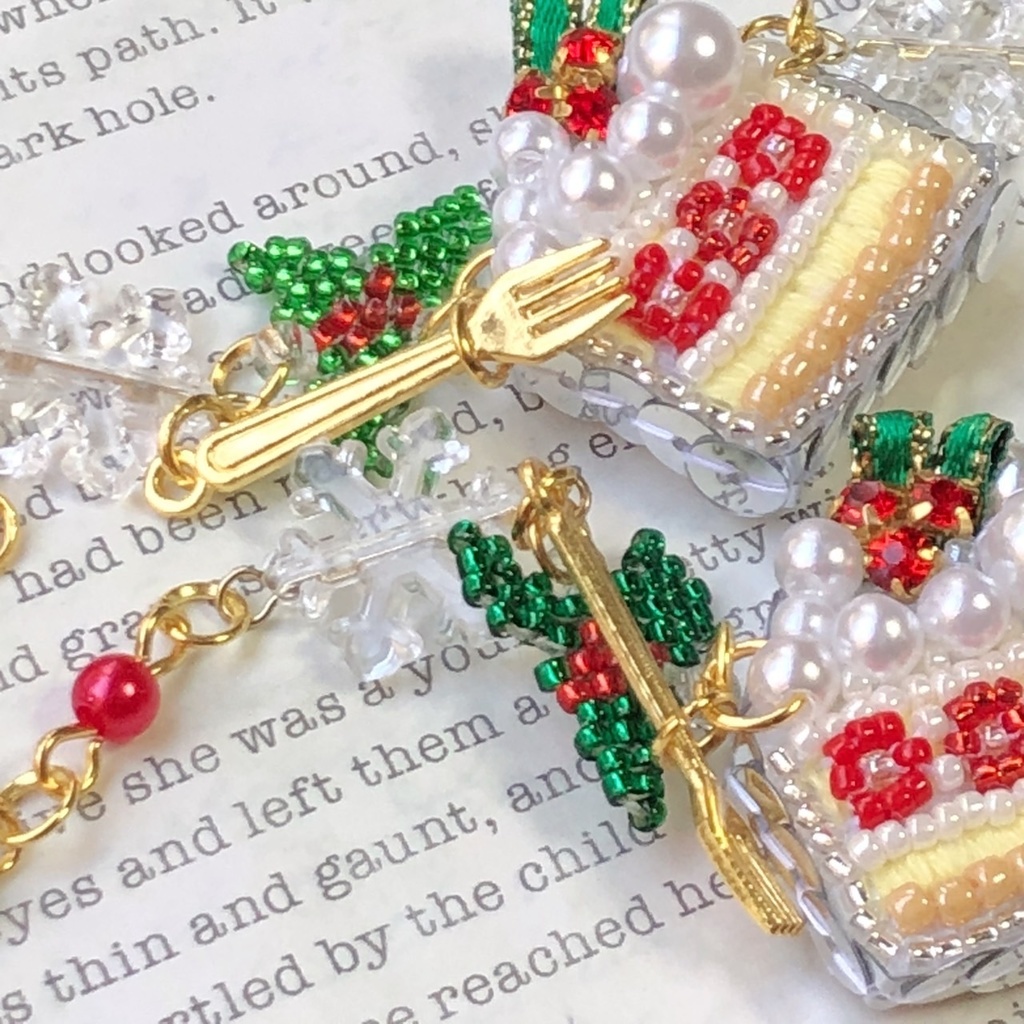 【冬】季節のケーキ 𑁍 ヒイラギ