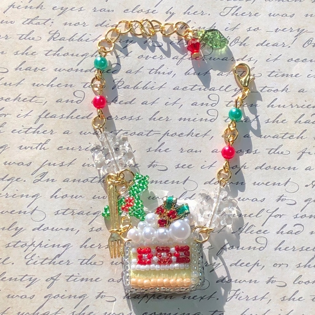 【冬】季節のケーキ 𑁍 ヒイラギ