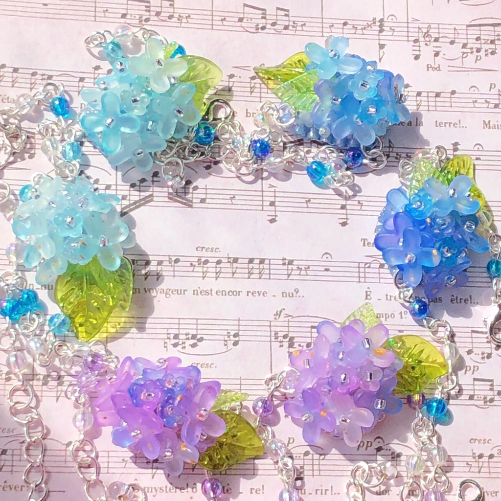 紫陽花 ポシェット