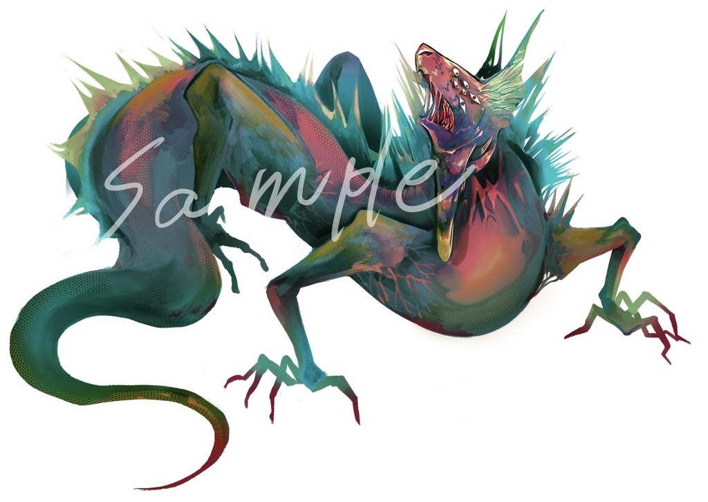 神話生物素材 ムノムクァ 9の隠れ家 Booth