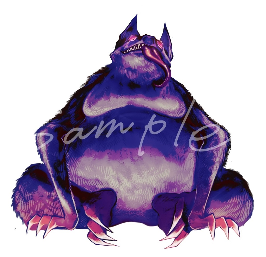 神話生物素材 ツァトゥグァ