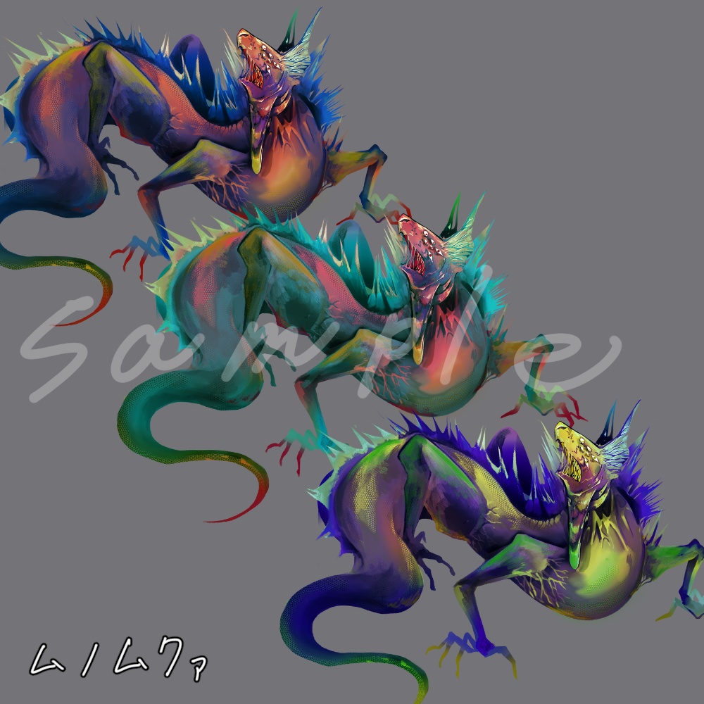 神話生物素材集6(10種)