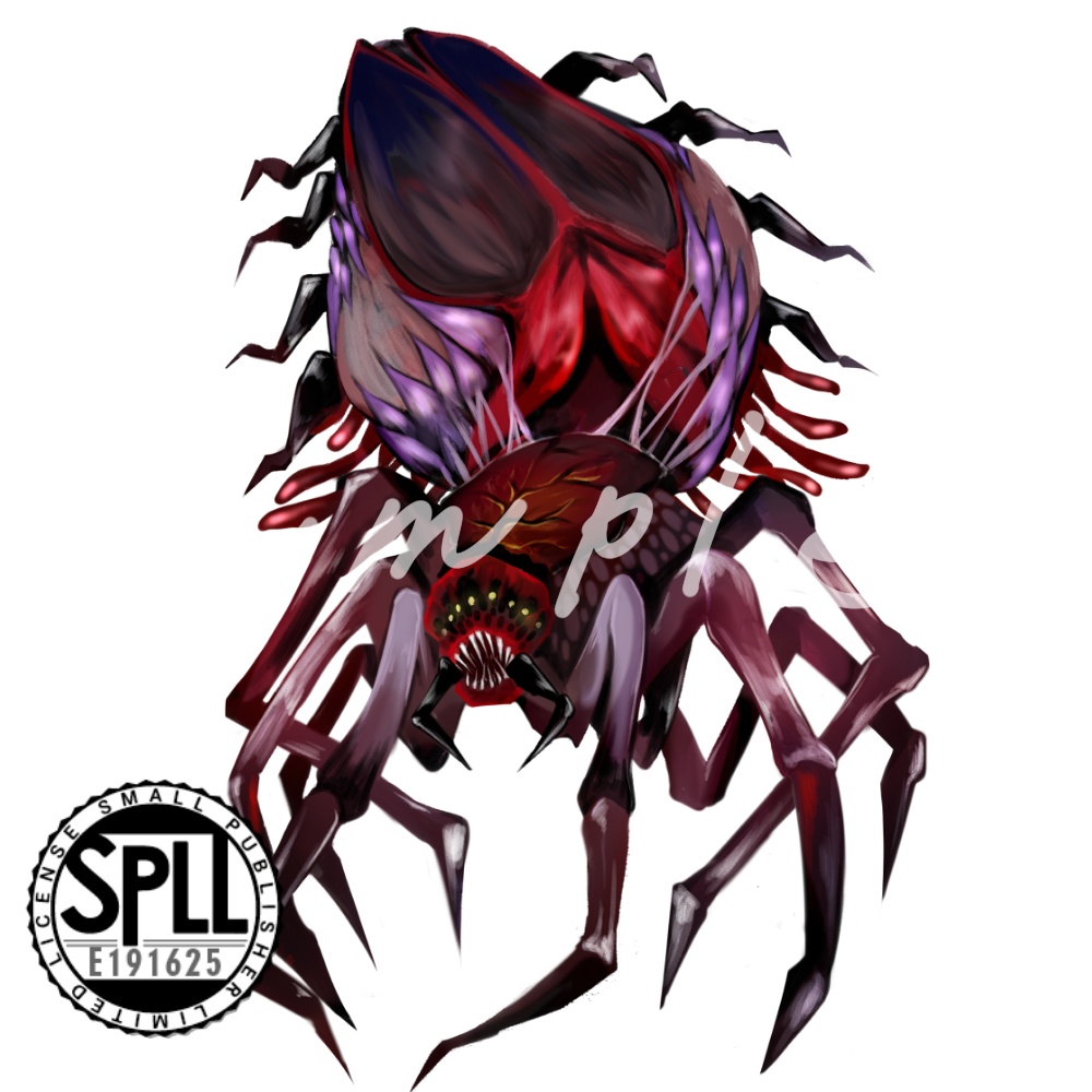 神話生物素材 レンの蜘蛛 SPLL:E191625