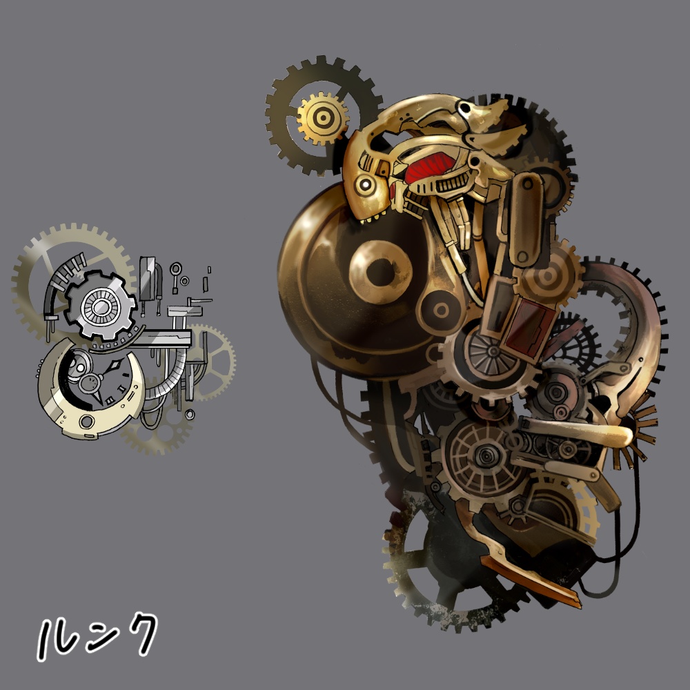 神話生物素材集9(12種/下級の異形の神々) SPLL:E190158