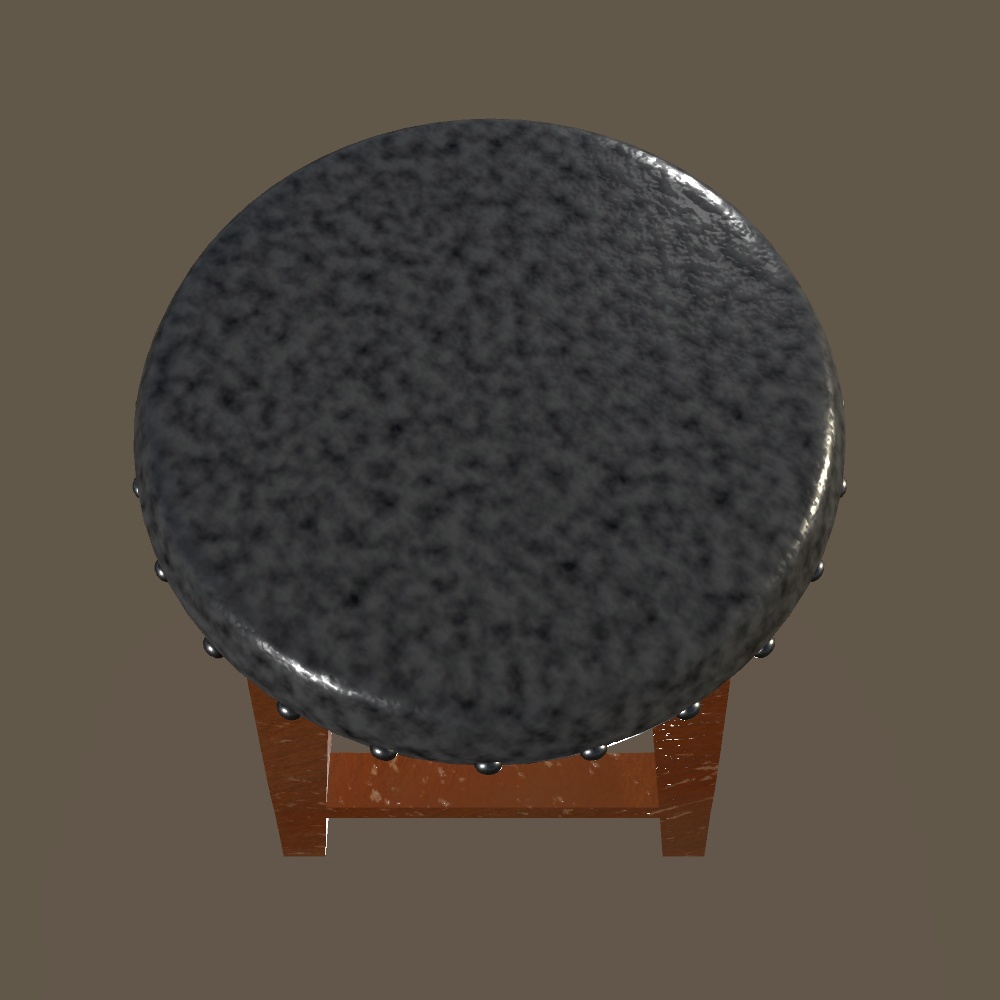 スツール(Stool)【3Dモデル】