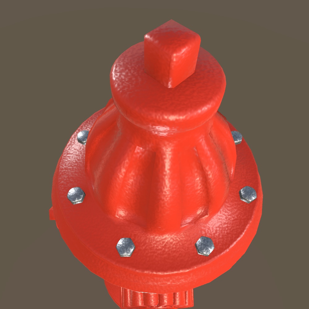 消火栓(Fire_hydrant)【3Dモデル】