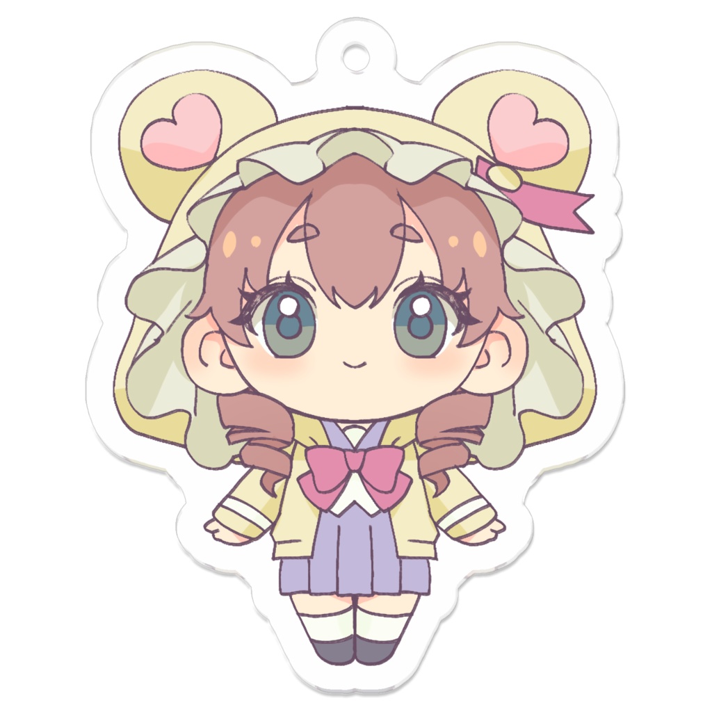 ちーこいアクリルキーホルダー