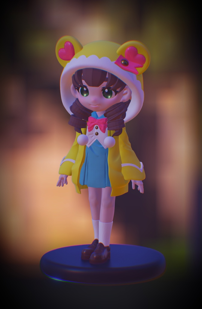 ちーこいSTLモデルデータ