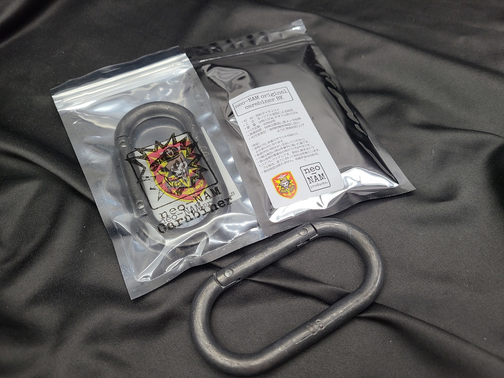 【neo-NAM carabiner】 ~ネオナムカラビナ BK~