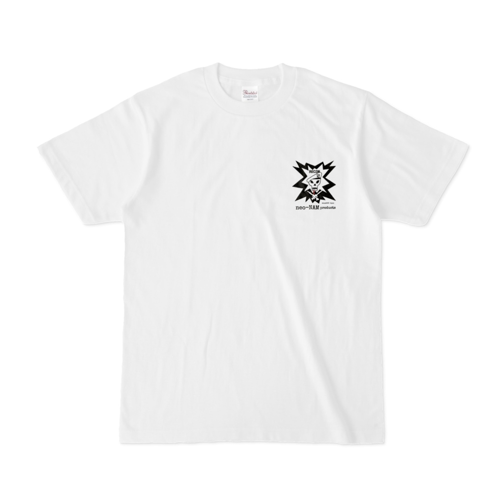ネオナムTシャツWH（ワンポイント）