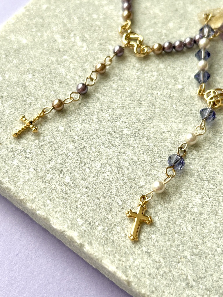 ロザリオ風ネックレス