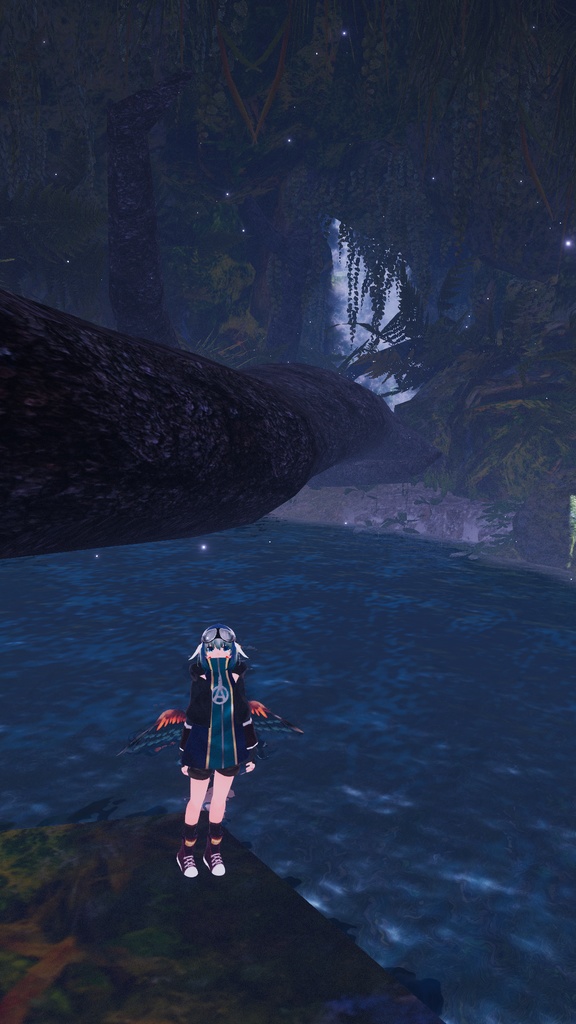 【Quest対応】オリジナル3Dモデル『Alcedo』Revival版【VRM同梱】