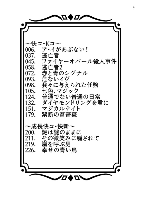 怪盗と探偵のエトセトラ